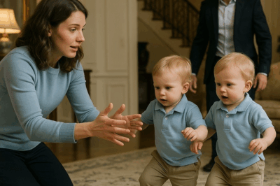 Los gemelos del millonario no caminaban, niñera reveló secreto