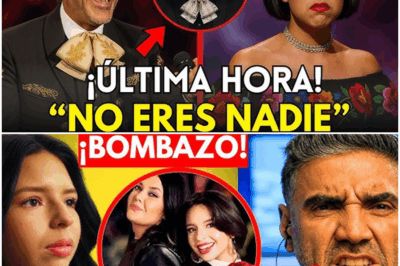 🔴 ¡BOMBA! ÁNGELA AGUILAR rompe el silencio y DESPRECIA públicamente a la familia FERNÁNDEZ, desatando una tormenta mediática que sacude a toda la música regional mexicana. “No todos los apellidos significan respeto”, dijo con tono desafiante, encendiendo la furia de ALEJANDRO FERNÁNDEZ, quien respondió con una humillación épica que dejó a todos con la boca abierta. Lo que empezó como un comentario casual se convirtió en una guerra de egos, linajes y orgullo ranchero. Los fans están divididos, y México entero se pregunta: ¿nació una nueva rivalidad legendaria entre los Aguilar y los Fernández?