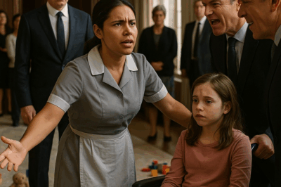 Magnate descubre a su empleada defendiendo a su hija—y queda helado