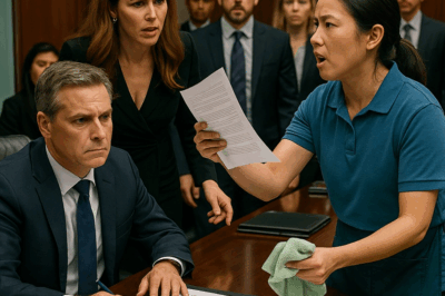 💼 “La reunión más importante del año se convirtió en una escena que nadie olvidará. Richard Hall, el CEO más temido del sector, estaba a punto de firmar el contrato que consolidaría su imperio. Pero algo cambió en el instante en que la pluma tocó el papel. Los socios lo vieron temblar, sonreír… y luego quedarse inmóvil. En la página final había algo que nadie recordaba haber escrito. Y su firma, horas después, seguía apareciendo sola.”