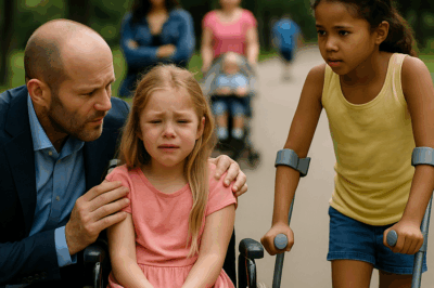 RODEADA DE LUJO, NO CREÍA EN MILAGROS — HASTA QUE UNA NIÑA HUMILDE LE DIO UNA LECCIÓN DE VIDA 😭