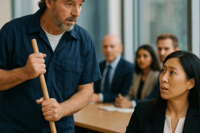 Conserje soltero sorprendió al CEO japonés… y su secreto dejó muda a toda la oficina