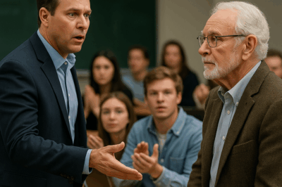 “Profesor humilla a un alumno mayor… hasta que descubre quién era realmente”