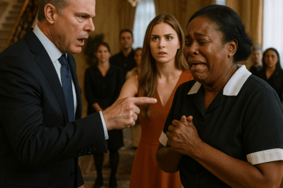 “Multimillonario acusa a su criada de robo… hasta que su hija interviene”