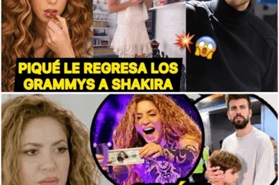 ¡Insólito! Piqué devuelve los Grammys a Shakira y causa furor