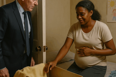 Millonario espía a su empleada embarazada y queda helado