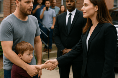 “Padre soltero rescata a una mujer del fuego… y ella regresa con guardaespaldas”