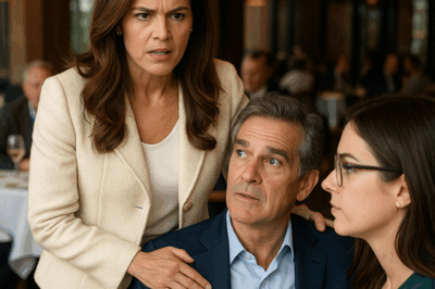 La esposa del millonario habló y nadie volvió a decir palabra