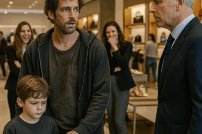 👉 Padre soltero pobre entra a tienda de lujo y todos se burlan… hasta que llega el dueño 😱