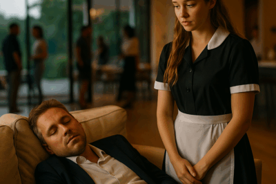 El millonario fingió dormir… y lo que su empleada hizo lo cambió todo