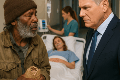 👉 “Dame de comer y curo a tu esposa” — El millonario se rió, hasta que vio lo imposible 😱