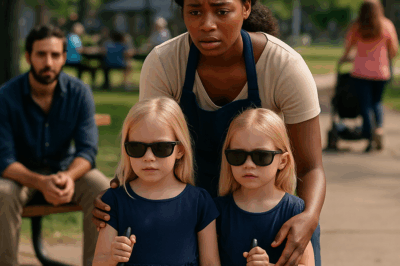 LAS GEMELAS DEL MILLONARIO ERAN CIEGAS… HASTA QUE SU NUEVA NIÑERA HIZO ESTO 😱