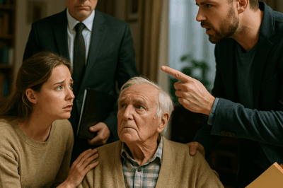 ELLA SOLO QUERÍA AYUDARLO — HASTA QUE EL NIETO MILLONARIO CAMBIÓ TODO 💔