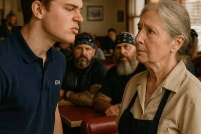 El joven rico humilló a una camarera anciana… sin saber quién lo observaba