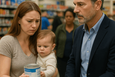 Madre sin dinero intenta comprar fórmula y un extraño interviene