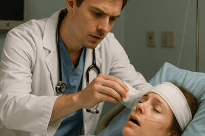 “Mujer en coma reacciona cuando un joven doctor cambia su venda”