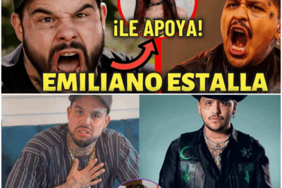 Emiliano Aguilar explota contra Nodal y sorprende al apoyar a Cazzu