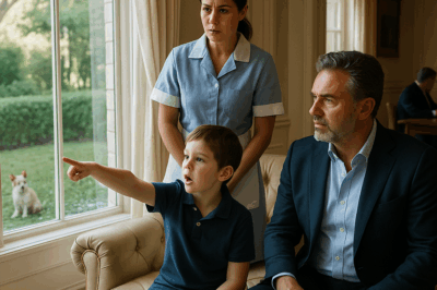 El millonario no entendía a su hijo… hasta que habló la criada