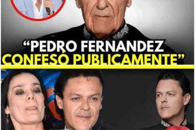 A los 56 años, Pedro Fernández finalmente admite lo que todos sospechábamos. La verdad detrás del ídolo del regional mexicano sale a la luz después de décadas de rumores, silencios y misterios.