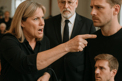 👉 Mi madrastra me echó del funeral de mi padre… pero el testamento la dejó sin palabras 😱