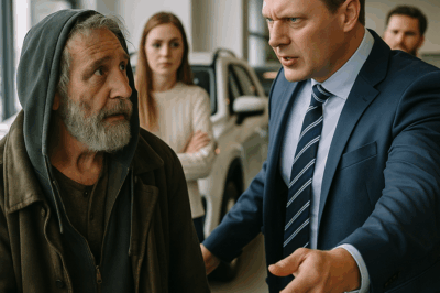 👉 Echaron a un mendigo del concesionario… sin saber que era el dueño 😱