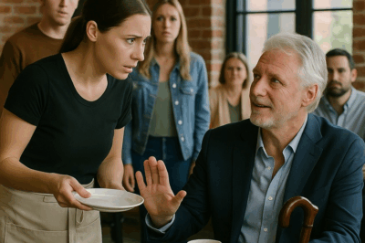 “La mesera que alimentó a un mendigo… y él le cambió la vida”