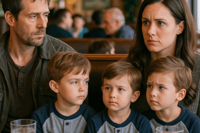 EL MILLONARIO LLEVÓ A SUS GEMELOS A UNA CITA A CIEGAS… FINGIÓ SER POBRE Y ELLA NO LO SABÍA 💔