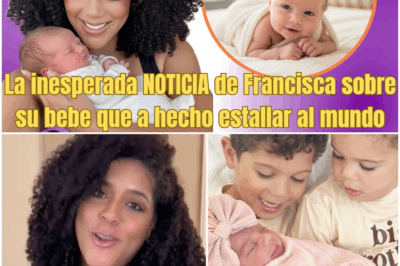 “Francisca sorprende al mundo con una impactante noticia sobre su bebé”