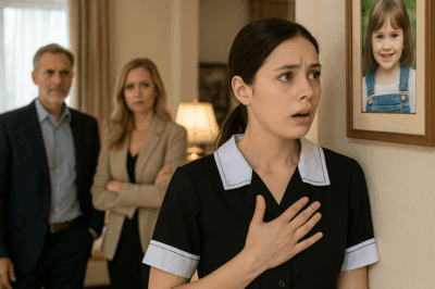 👉 La sirvienta vio su foto de niña en la casa del millonario… y la verdad la dejó helada 😱