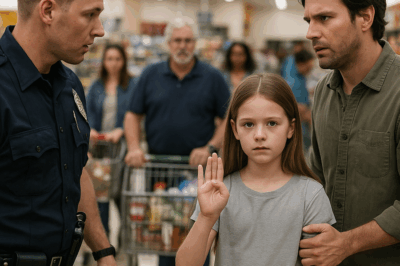 “Niña hizo señal de auxilio en supermercado y policía actuó”