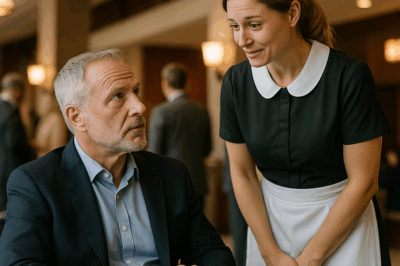 👉 El millonario despidió a todo su personal… hasta que una sirvienta cambió su vida 😱