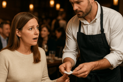 “La mujer solitaria del restaurante… y el secreto que ocultaba”