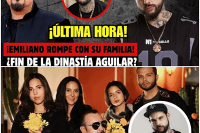 Emiliano Aguilar rompe con su familia: el fin de una era
