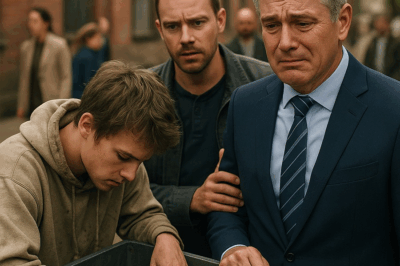 “El millonario que halló a su hijo hurgando en la basura 😢”