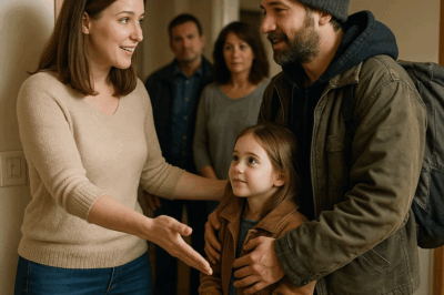 ¡UNA NOCHE QUE CAMBIÓ DESTINOS! Una mujer solitaria abrió las puertas de su casa a un padre soltero y su hija que no tenían dónde dormir. Pensó que sería solo por una noche… pero las consecuencias sorprendieron a todos. ¡Una historia real de compasión, segundas oportunidades y un giro inesperado que demuestra que un acto de bondad puede transformar vidas enteras!