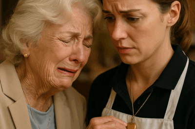 “El collar de una camarera hizo llorar a una abuela millonaria”