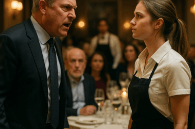 «El arrogante multimillonario humillaba a todos los empleados del restaurante, hasta que una camarera decidió enfrentarlo frente a los invitados más poderosos. Lo que hizo esa noche no solo lo dejó sin palabras… sino que cambió su reputación para siempre.»