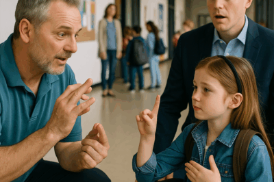 “La hija sorda del millonario fue ignorada… hasta que un conserje habló con ella”