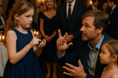 “La hija sorda del millonario se escondió… hasta que un padre soltero firmó ‘feliz cumpleaños’”