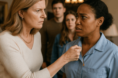 “Ese collar es de mi hija”, gritó la millonaria… y la verdad la destruyó