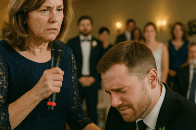 “Mi propio hijo me humilló frente a todos en su boda… pero no imaginaba que mis palabras lo harían caer de rodillas, llorando ante la verdad que siempre se negó a aceptar. Lo que revelé esa noche cambió su matrimonio, su vida y su forma de verme para siempre.”