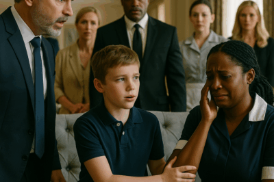 “Acusan a la criada de golpear al niño… pero sus palabras lo cambiaron todo”