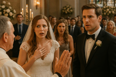 “La boda perfecta terminó cuando el sacerdote reveló su secreto”