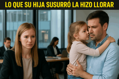 UN PADRE SOLTERO LLEGÓ TARDE A SU CITA CON LA CEO — LO QUE SU HIJA SUSURRÓ LA HIZO LLORAR 😢