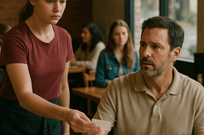 EL MILLONARIO ENCUBIERTO PIDIÓ UN FILETE — LA NOTA DE LA MESERA LO DEJÓ SIN ALIENTO 💔