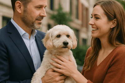 EL MILLONARIO ENCONTRÓ UN PERRO PERDIDO — Y SE ENAMORÓ DE SU DUEÑA AL DEVOLVÉRSELO 💕