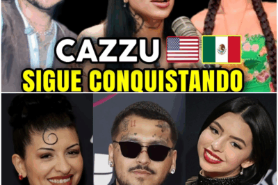 😱 ¡Cazzu deslumbra en Nueva York y Nodal no soporta la presión!