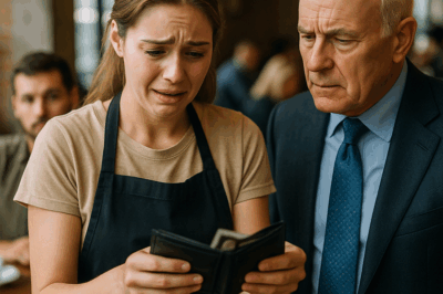 “Un multimillonario deja caer su billetera — la camarera la abre y grita: ‘¡Esa es mi madre!’ El secreto que nadie esperaba en un restaurante de EE. UU.”