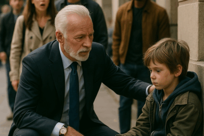 😱 “El multimillonario que lo dejó todo tras hallar a un niño en la calle”