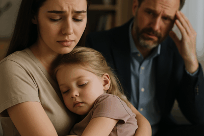 MILLONARIO DESPIDIÓ A 12 NIÑERAS… HASTA QUE SU HIJA DURMIÓ EN SUS BRAZOS 💔